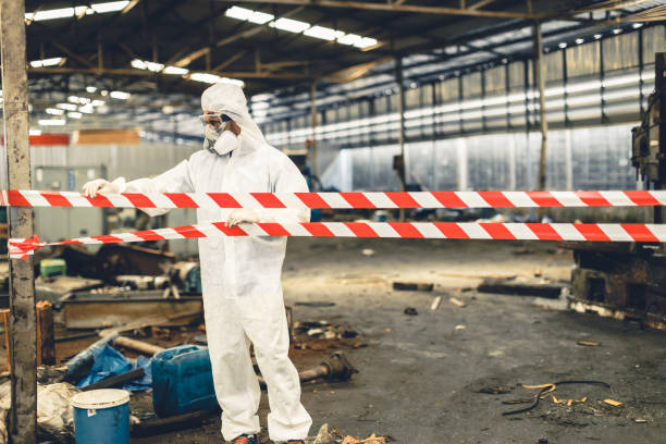 Professional Odor Removal technician working in Los Osos, CA